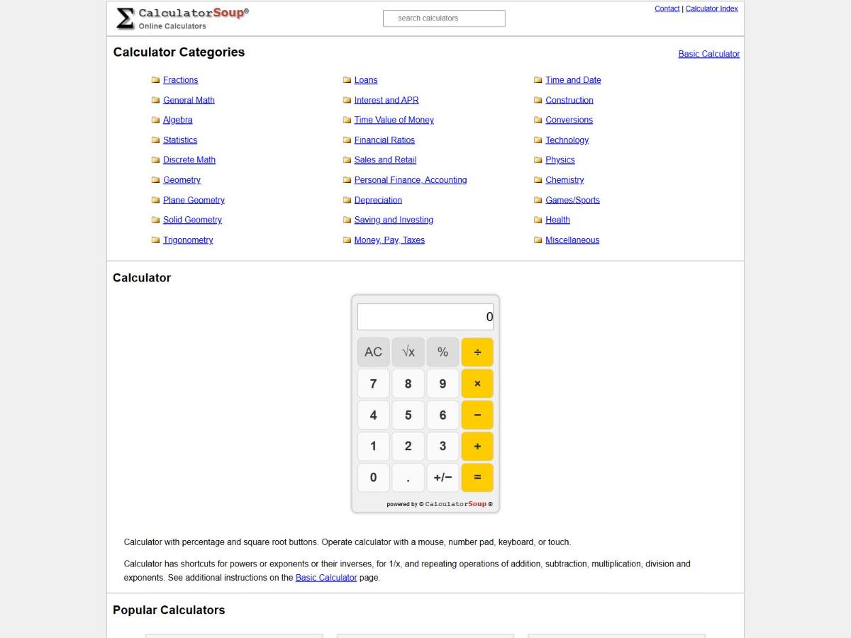 calculatorsoup.com