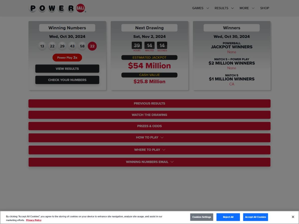 powerball.com